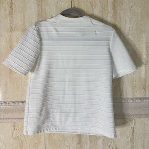 Anthropologie Sunday in Brooklyn high neck top S white EUC